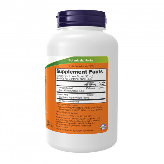Now Foods Kelp Powder Organic - 227g 2023-10-5239