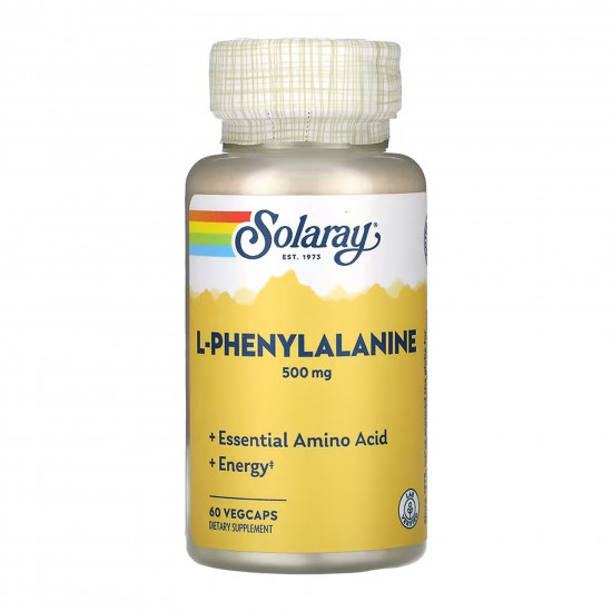 Solaray L-Phenylalanine 500mg - 60 vcaps 2023-10-6755
