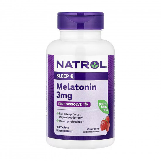 NATROL Melatonin 3mg - 150 tabs 2023-10-6228 NATROL Melatonin 3mg - 150 tabs 2023-10-6228