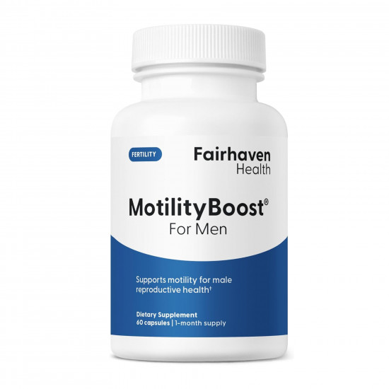 Fairhaven Health MotilityBoost® For Men - 60 caps (Повреждена банка) 2023-10-7913