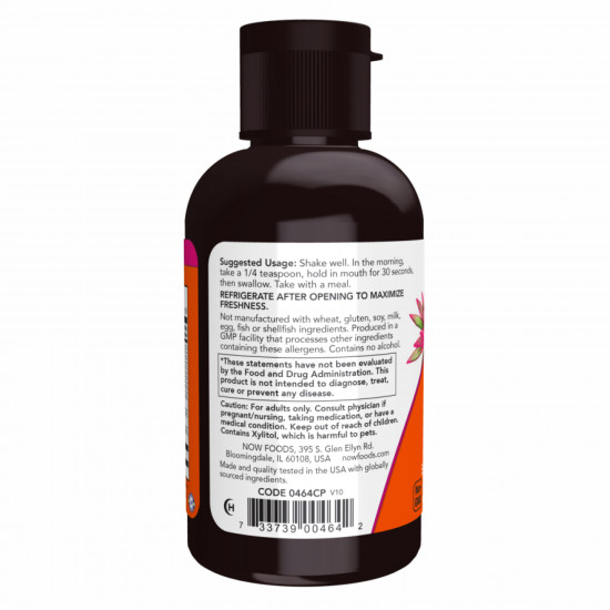Now Foods B-12 Liquid B-Complex - 59ml (2oz) 2022-10-2564