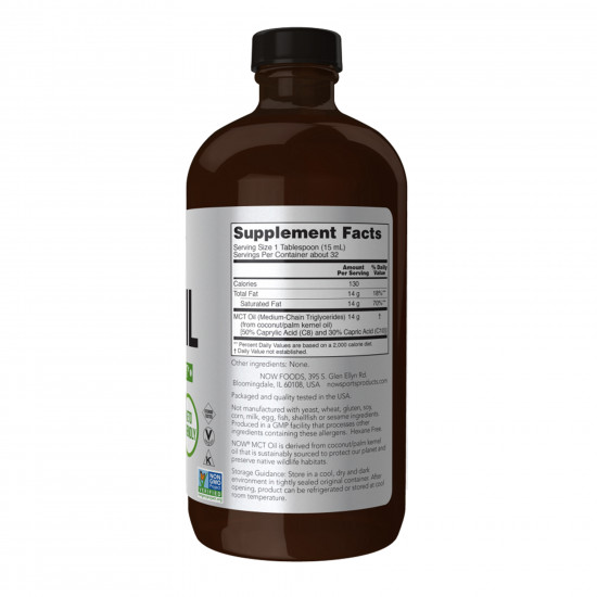 Now Foods MCT Oil - 16 fl oz 2022-10-0685