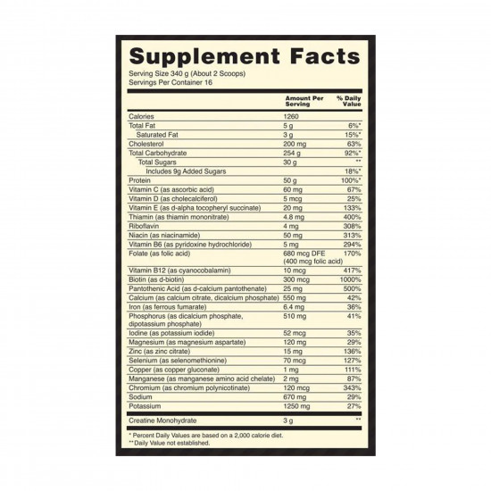 Optimum Nutrition Serious Mass - 5450g Chocolate Mint 2023-10-7185