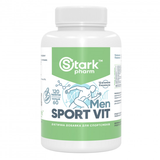 Stark Pharm Stark Sport Vit MEN - 120tab (До 09.27) 2024-11-0221