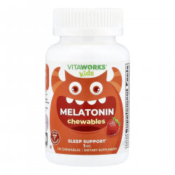 VitaWorks Kids Melatonin 1 mg - 120 chewables (До 01.27)