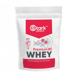 Whey 80 Premium - 500g Pure (Пошкоджена етикетка)