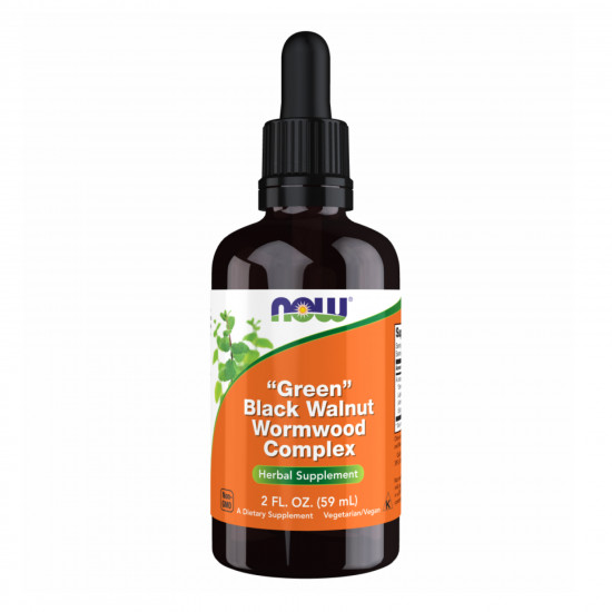 Now Foods "Green" Black Walnut Wormwood Complex - 2 oz 2022-10-0987 Now Foods "Green" Black Walnut Wormwood Complex - 2 oz 2022-10-0987