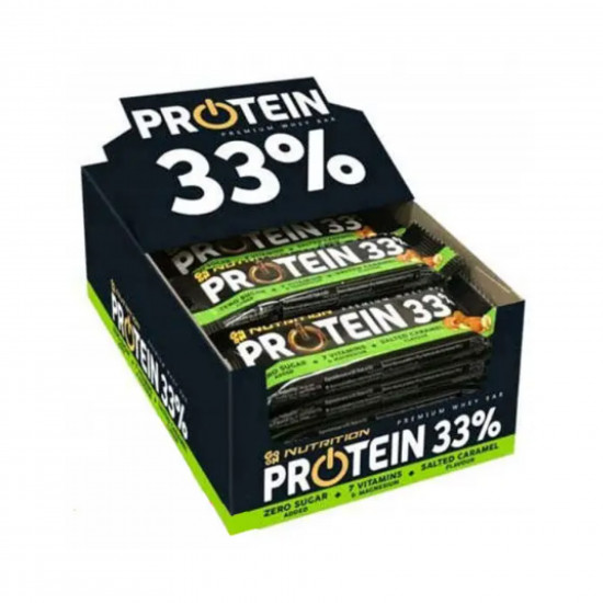 GoOn Nutrition Protein 33% Bar - 25x50g Salted caramel 2022-09-0284 GoOn Nutrition Protein 33% Bar - 25x50g Salted caramel 2022-09-0284