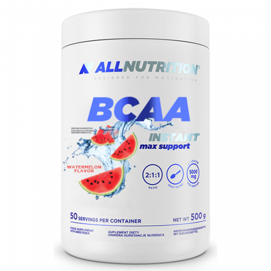 Allnutrition BCAA Max Support Instant - 500g Watermelon 100-65-1089548-20 Allnutrition BCAA Max Support Instant - 500g Watermelon 100-65-1089548-20