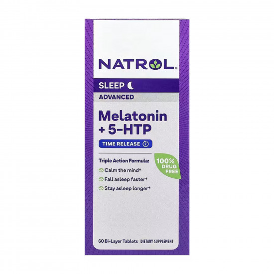 NATROL Advanced Sleep Melatonin - 60 tabs 2023-10-6235 NATROL Advanced Sleep Melatonin - 60 tabs 2023-10-6235