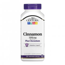 Cinnamon Plus Chromium - 120 vcaps