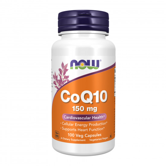Now Foods CoQ10 150mg - 100 vcaps 2023-10-5245
