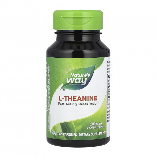 Nature's Way L-Theanine - 60 vcaps 2023-10-6428