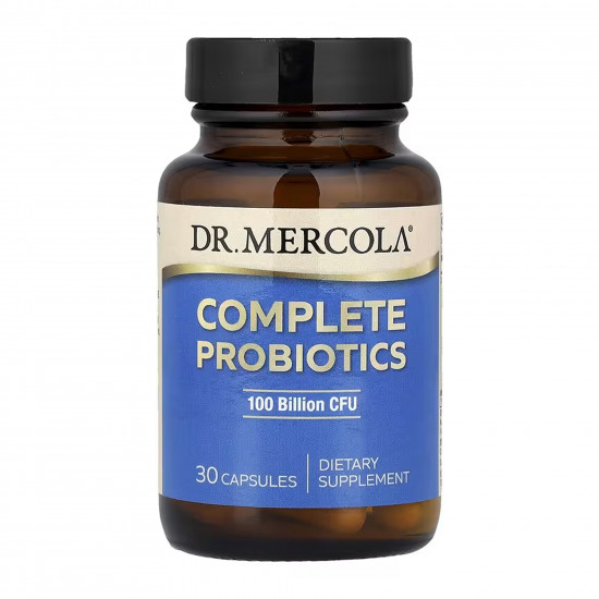 Dr. Mercola Complete Probiotics 100 Billion CFU - 30 caps (До 04.26) 2023-10-7651