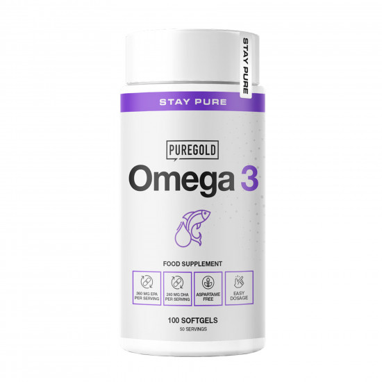 Pure Gold Omega 3 - 100 caps 2023-10-6570