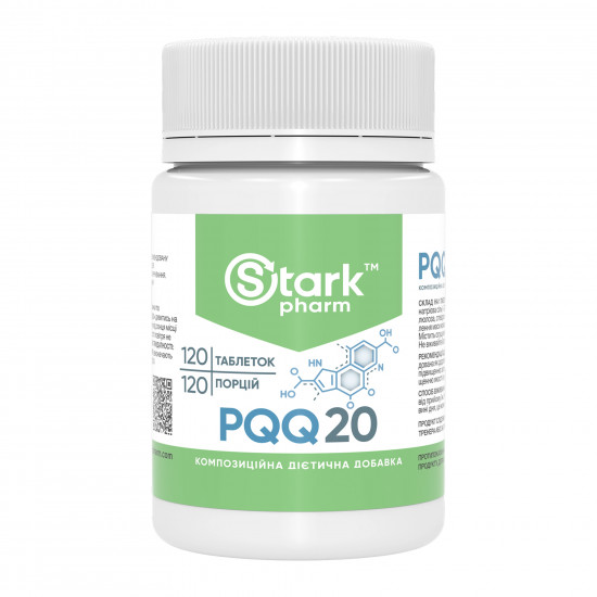 Stark Pharm PQQ 20 mcg - 120 tabs 2023-10-6934