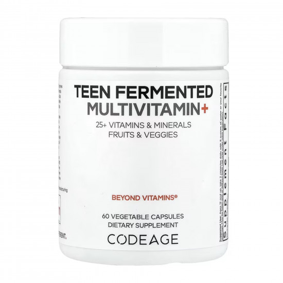 Codeage Teens Fermented Multivitamin - 60 vcaps 2023-10-7729