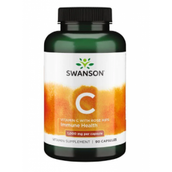 Vitamin C with Rose Hips 1000 mg - 90 caps (До 12.26)