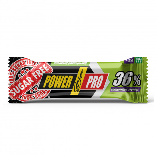 Power Pro Protein Bar 36% - 20x60g Nuts without sugar 2022-09-0188