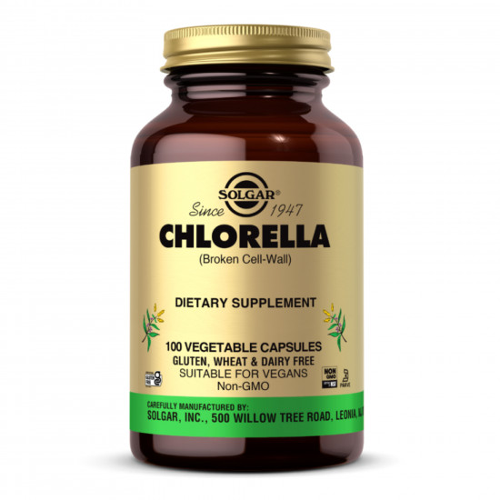 Solgar Chlorella - 100 vcaps 2023-10-4142