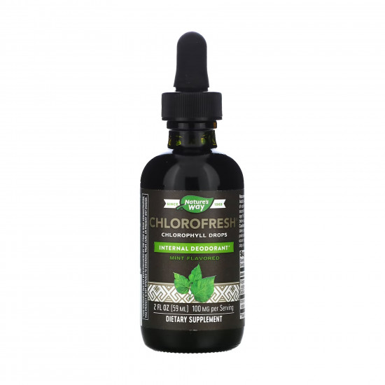Nature's Way Chlorofresh® Mint 40X Liquid - 59 ml (Пошкоджена упаковка) 2023-10-7864
