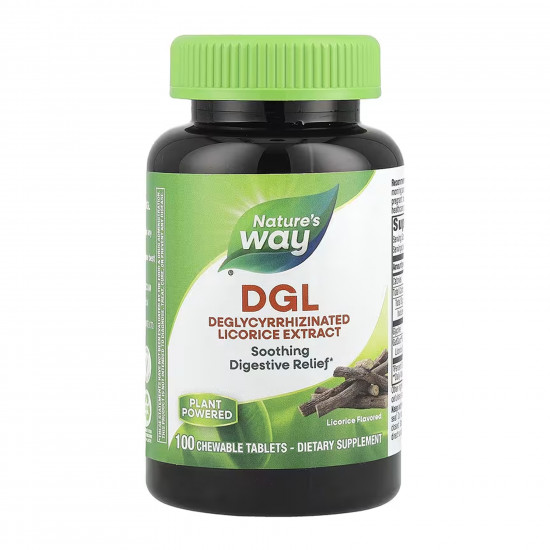 Nature's Way DGL - 100 chew tabs 2023-10-6429