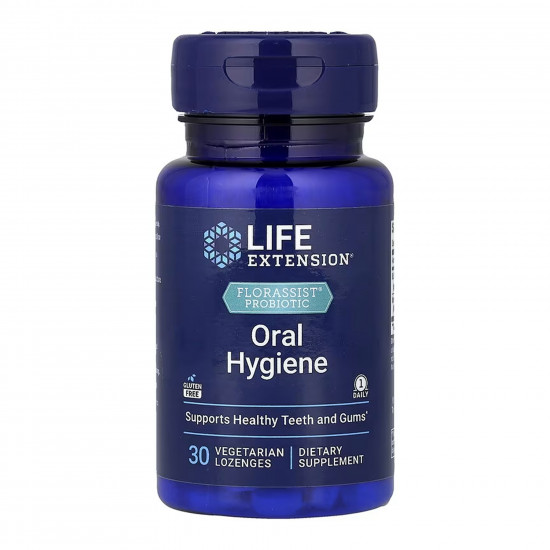 Life Extension FLORASSIST® Probiotic Oral Hygiene - 30 vegetarian lozenges 2023-10-6822