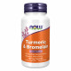 Now Foods Turmeric & Bromelain - 90 vcaps 2022-10-2620
