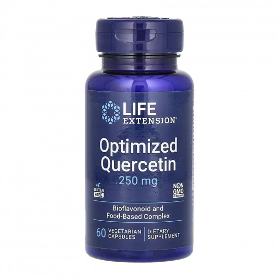 Life Extension Optimized Quercetin 250 mg - 60 vcaps (До 11.26) 2024-11-0500