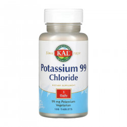Potassium 99 Chloride - 100 tabs