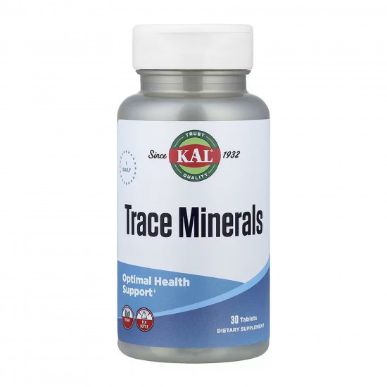 KAL Trace Minerals - 30 tabs 2023-10-7037