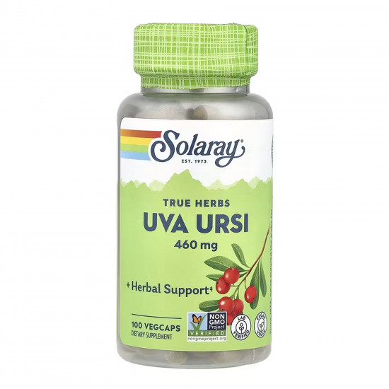 Solaray Uva Ursi 460mg - 100 vcaps 2023-10-7001