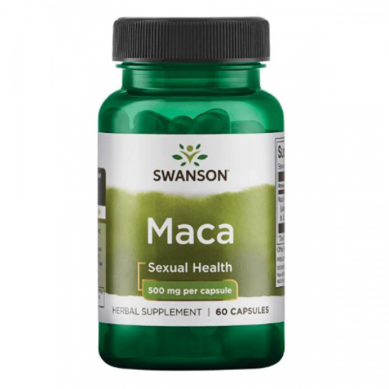 Swanson Maca 500mg - 60caps 100-50-6275531-20 Swanson Maca 500mg - 60caps 100-50-6275531-20