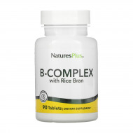 B-Complex with Rice Bran - 90 tabs