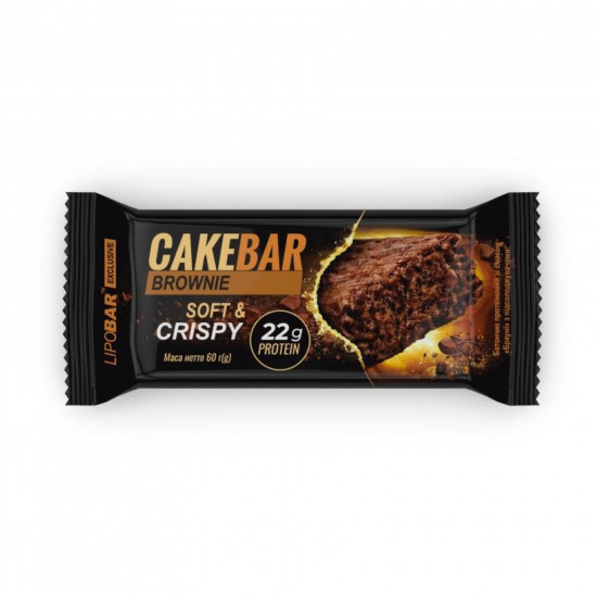 Lipobar Cake Bar - 60g Brownie 2024-11-0570