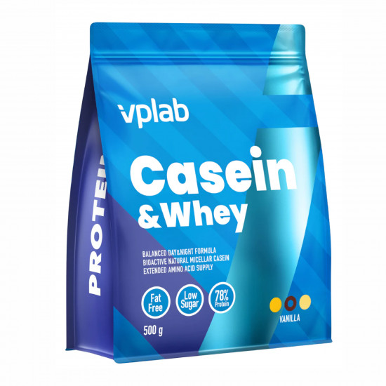 VPLab Casein & Whey - 500g Vanilla (Повреждена упаковка) 2022-10-1848