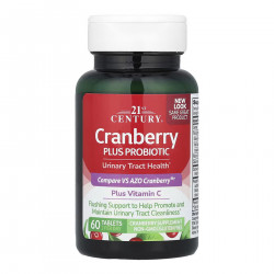 Cranberry + Probiotic - 60 tabs (Повреждена банка)