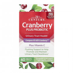 Cranberry + Probiotic - 60 tabs (Повреждена банка)