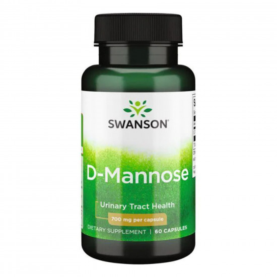 Swanson D-Mannose 700mg - 60caps (До 10.26) 2024-11-0009