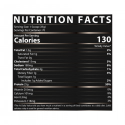 Isofit - 70srv Cookies Cream