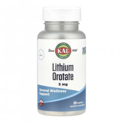 Lithium Orotate 5mg - 120 vcaps