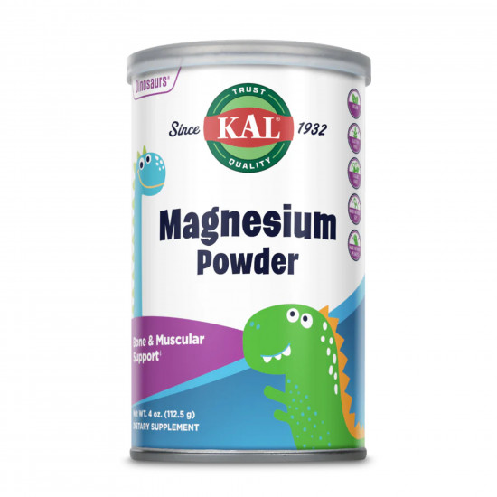 KAL Magnesium Powder 200mg - 4oz Unflavored (Пошкоджена кришка) 2024-11-0178