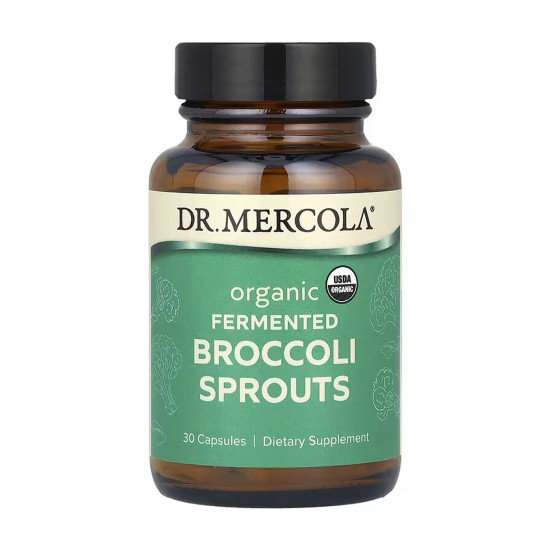 Dr. Mercola Organic Fermented Broccoli Sprouts - 30 caps 2023-10-6670