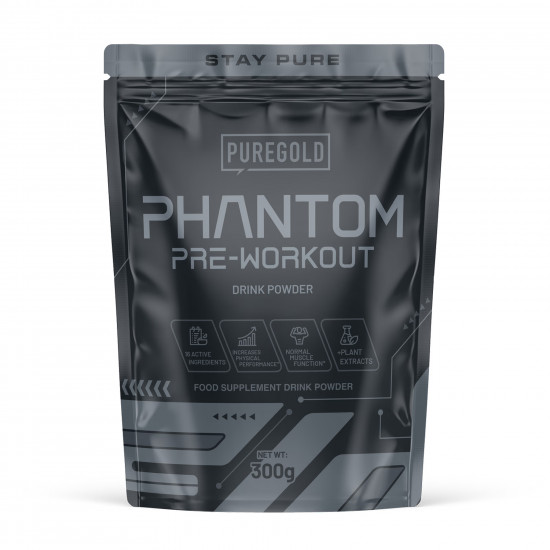 Pure Gold Phantom Pre-Workout - 300g Pineapple 2023-10-7316