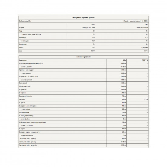 Pure Gold Phantom Pre-Workout - 300g Pineapple 2023-10-7316