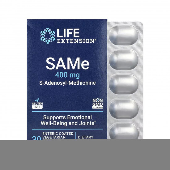 Life Extension SAMe 400 mg - 30 tabs 2023-10-6824