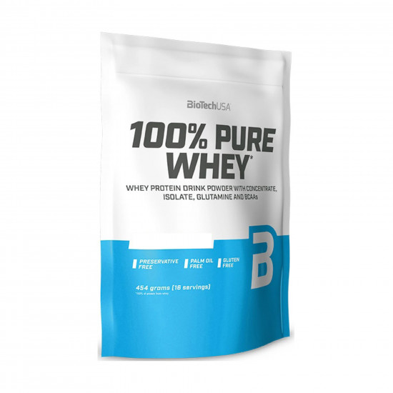 Biotech 100% Pure Whey - 454g Chocolate 100-57-6660292-20 Biotech 100% Pure Whey - 454g Chocolate 100-57-6660292-20