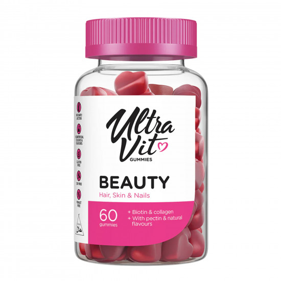 VPLab Beauty Hair Skin Nails - 60 gummies (До 08.26) 2024-11-0331