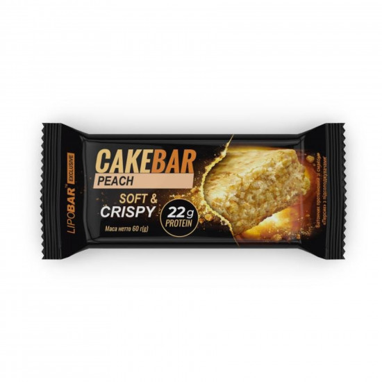 Lipobar Cake Bar - 60g Peach 2024-11-0571