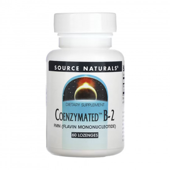 Source Naturals Coenzymated™ B-2 25 mg Peppermint - 60 lozenges 2023-10-6141 Source Naturals Coenzymated™ B-2 25 mg Peppermint - 60 lozenges 2023-10-6141